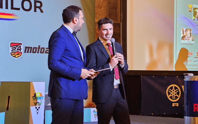 Mani Gyenes a fost desemnat sportivul anului 2023 de către Federația Română de Motociclism
