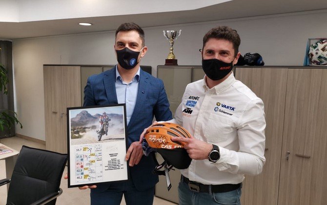 Mani Gyenes în vizită la Ministerul Tineretului și Sportului