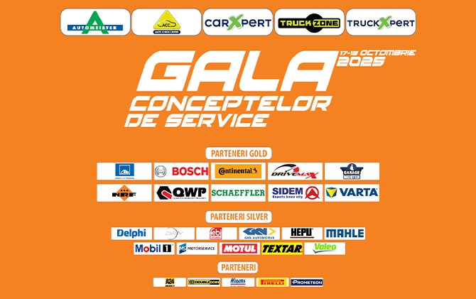 Gala Conceptelor de Service 2025: evenimentul rețelelor care reprezintă standardul de excelență în reparațiile auto