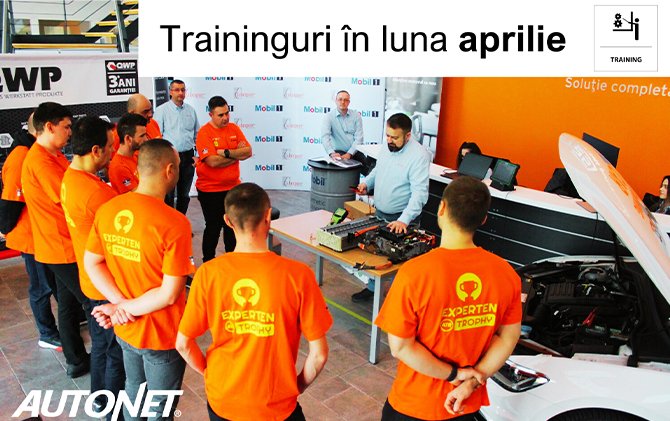 Trainingurile Autonet ale lunii aprilie: subiecte mereu actuale, dar și de sezon