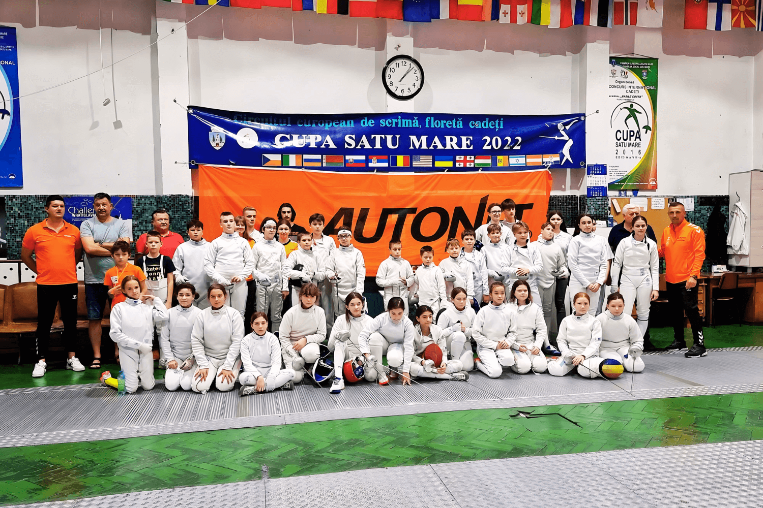 Peste 150 de tineri sportivi la Cupa Autonet la scrimă, ediția a III- a