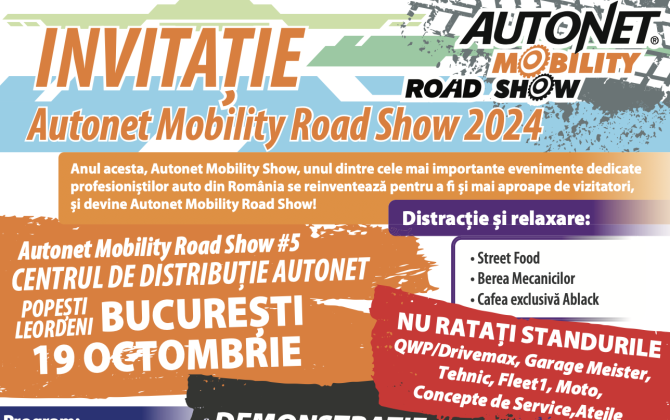Autonet Mobility Road Show București: încheiere explozivă de sezon în capitală