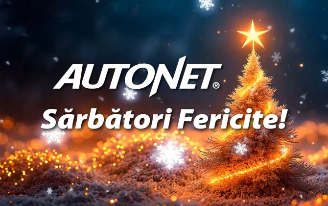 Autonet Import dorește tuturor partenerilor săi Sărbători Fericite!