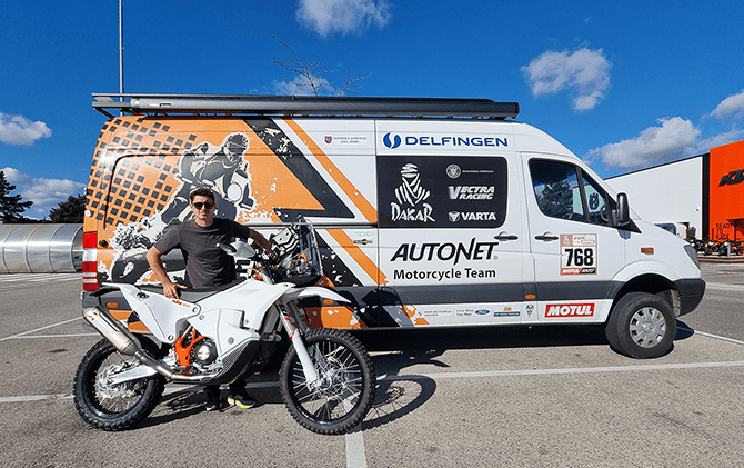 Pregătirile pentru Dakar sunt în toi pentru Mani Gyenes