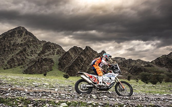 Mani Gyenes a rezistat celei mai dure probe speciale din Dakar 2023